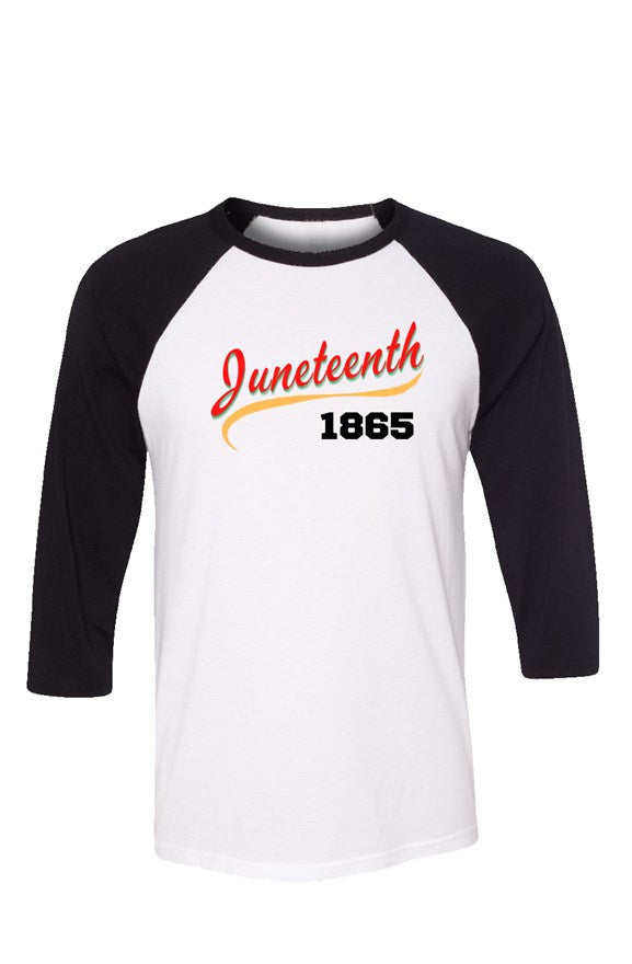 Juneteenth Baseball Tee