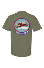 Load image into Gallery viewer, 302d Fighter Squadron Front &amp; Back Design T-Shirt
